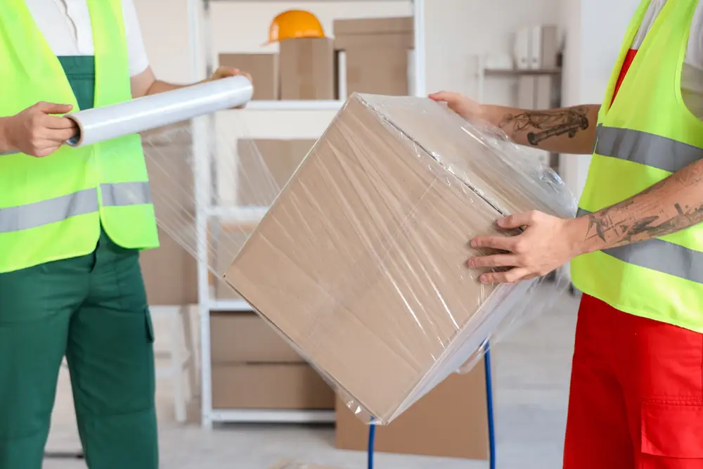 Professionelle Umzugshelfer