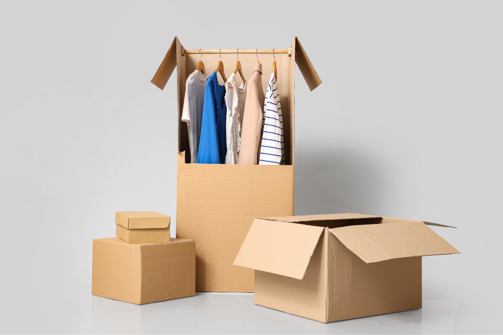 Umzugskleiderbox